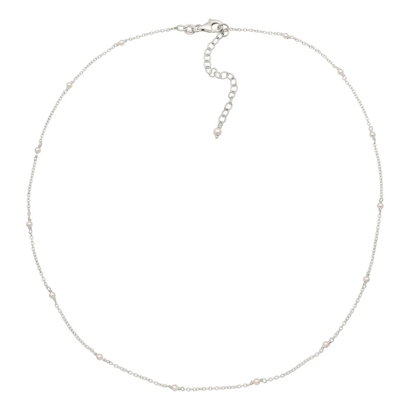 Halskette | Mit Perlen von Swarovski® (Weiß)