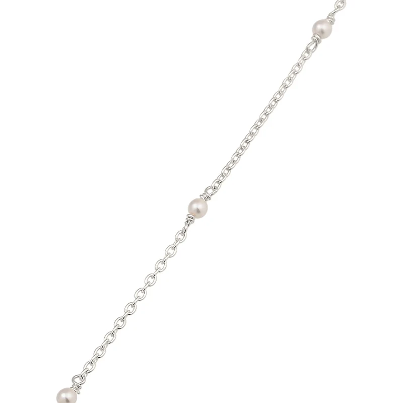 Halskette | Mit Perlen von Swarovski® (Weiß)