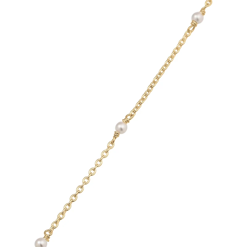 Halskette | Mit Perlen von Swarovski® (Weiß)