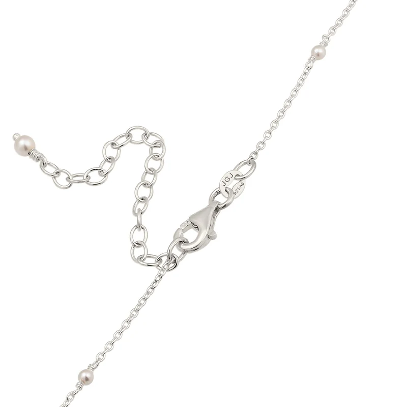 Halskette | Mit Perlen von Swarovski® (Weiß)