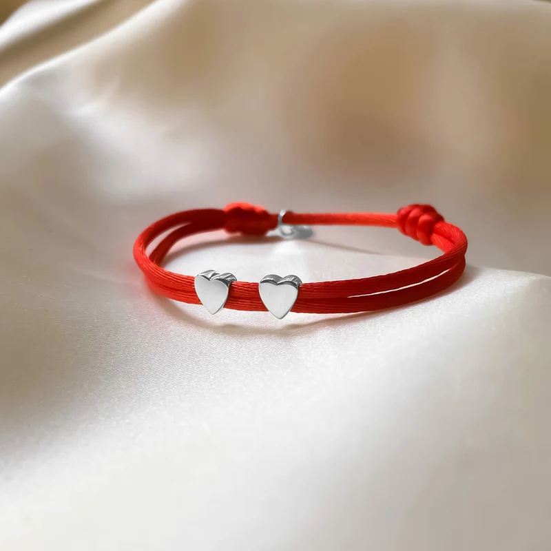 PROUD MOM Heart Armband - Zilver - Gepersonaliseerde Armband