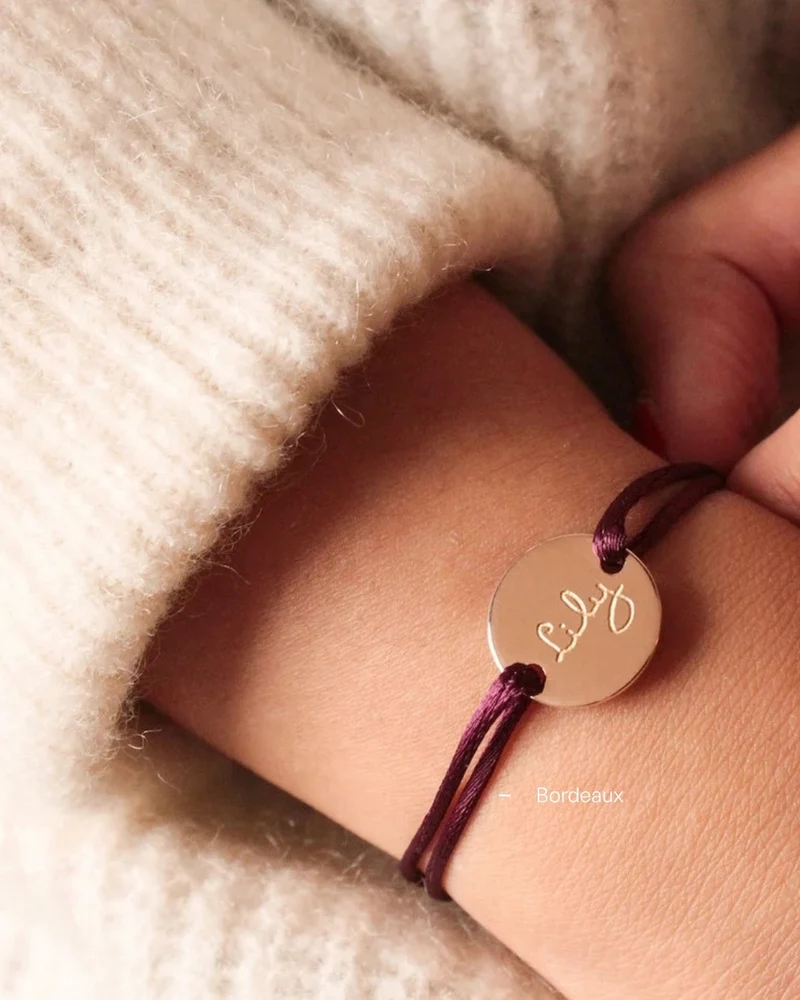 Round Armband - Verguld - Gepersonaliseerde Armband