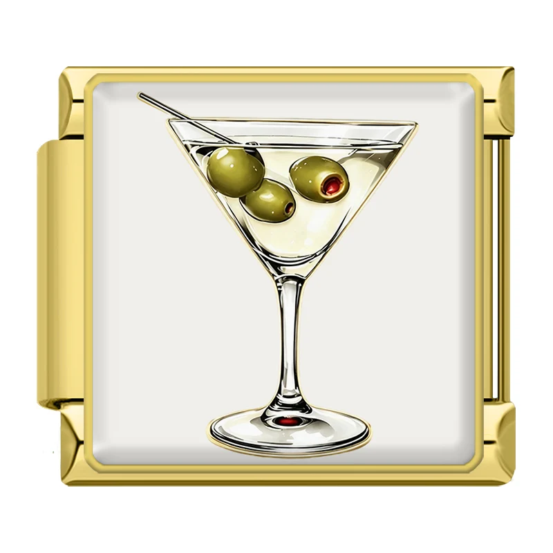 Martini-Glas Gold