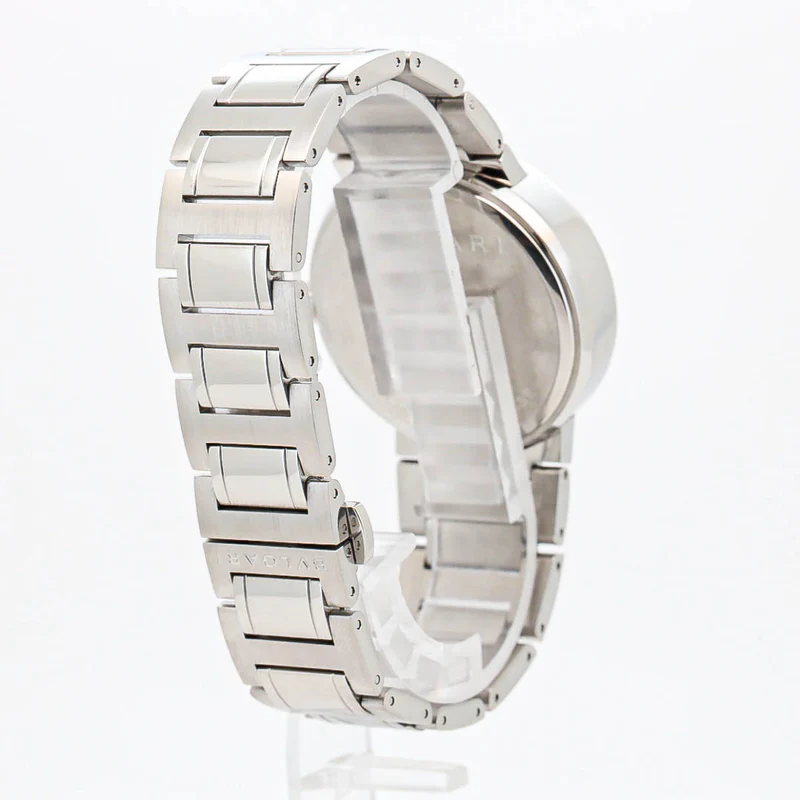 Bulgari BB38SS 38mm White Dial Edelstahl Automatik B&P Dif VS34351