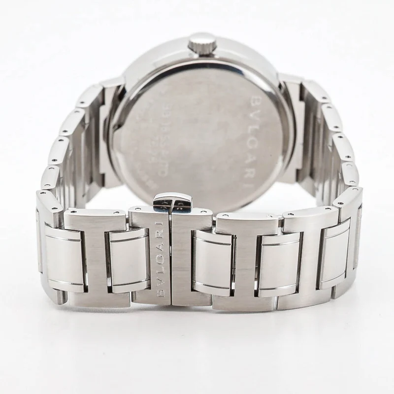 Bulgari BB38SS 38mm White Dial Edelstahl Automatik B&P Dif VS34351