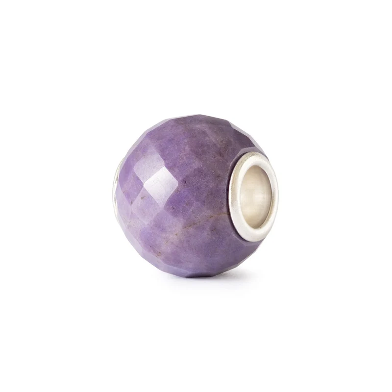 Runde Purple Jade, facettiert