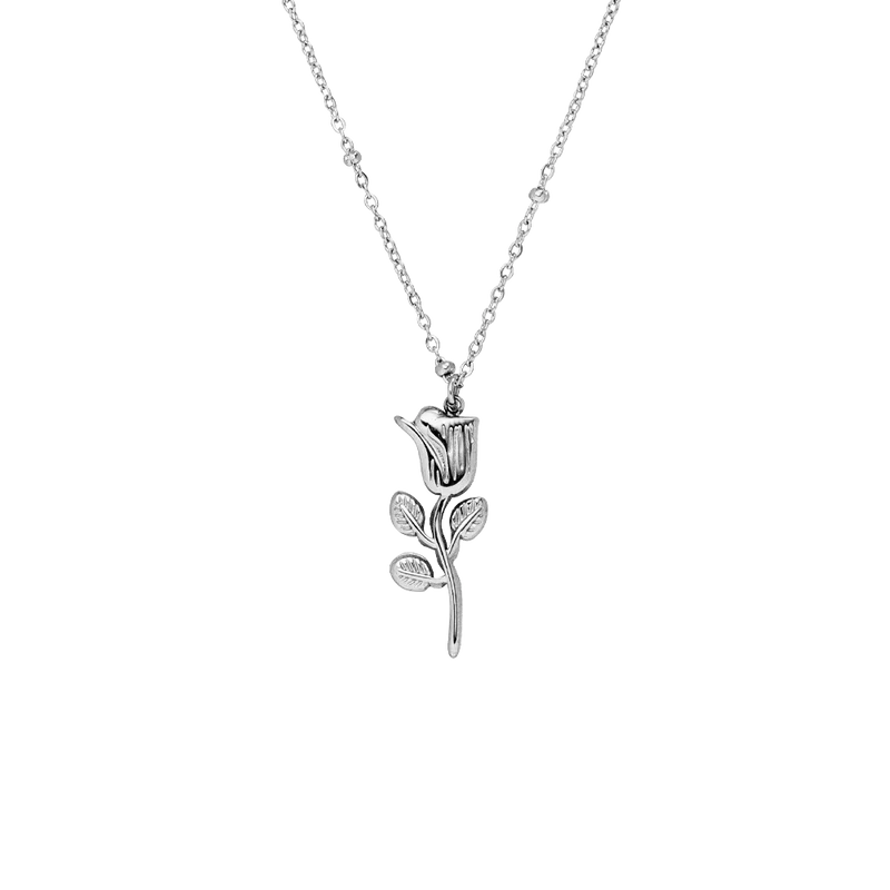 Rosen Kette | 18K vergoldet