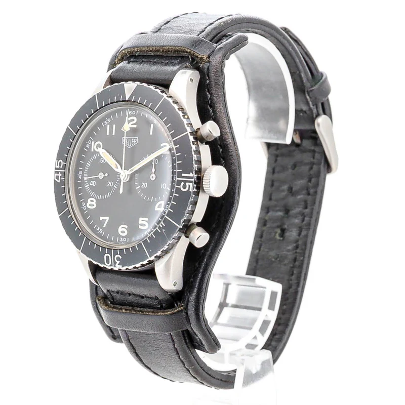 Heuer Bundeswehr Flyback Chronograph 43mm 1550 DifVS AFR1093