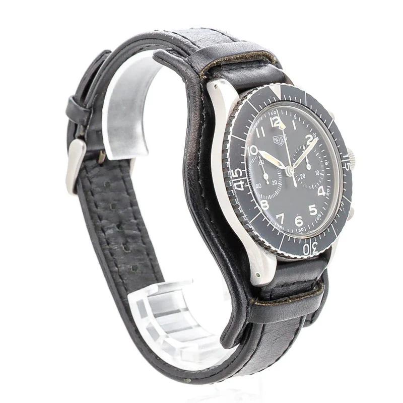 Heuer Bundeswehr Flyback Chronograph 43mm 1550 DifVS AFR1093