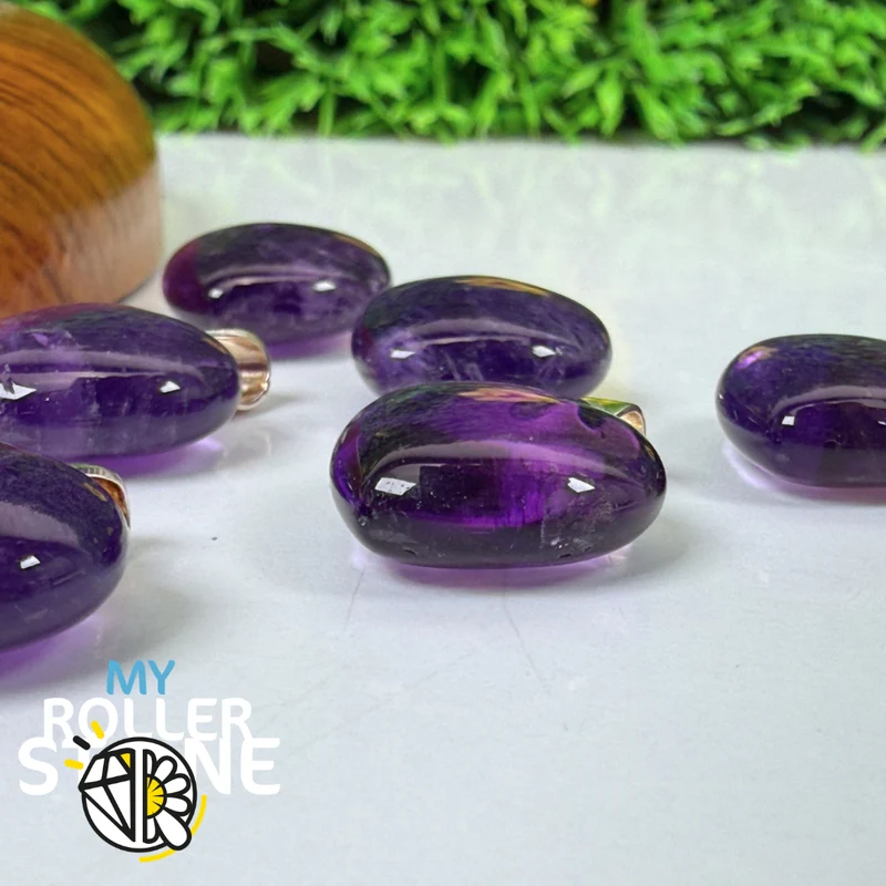 Amethyst-Herzanhänger, 5A Silber 925