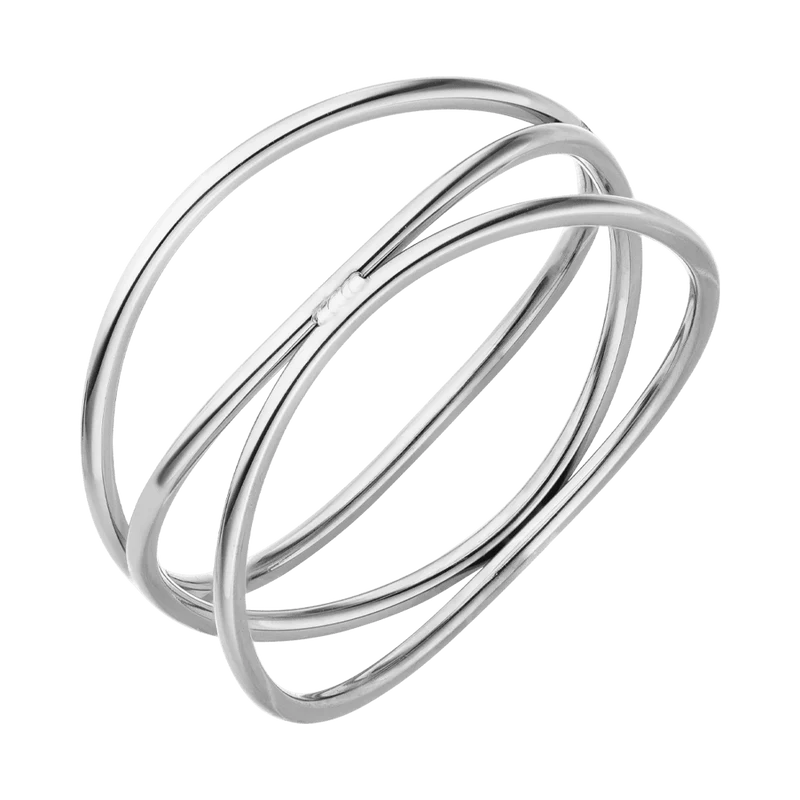 Lines Ring | 18K vergoldet