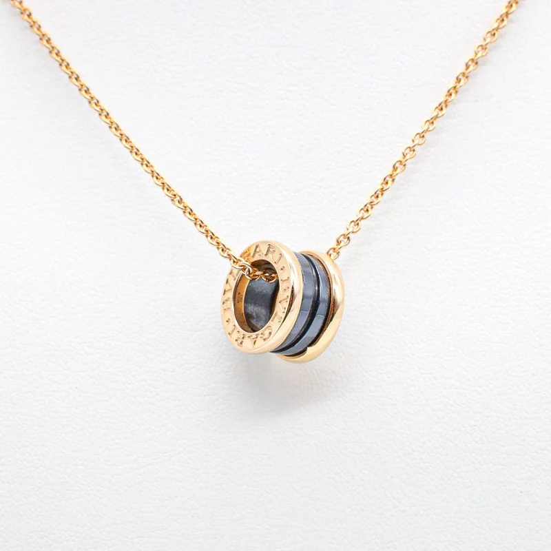 Bulgari B Zero Halskette mit Anhänger 750/18k Keramik AFR1091 DifVS