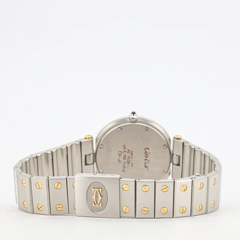 Cartier Santos Vendome 81912 33mm Stahl-Gold Quarz Dif 31853