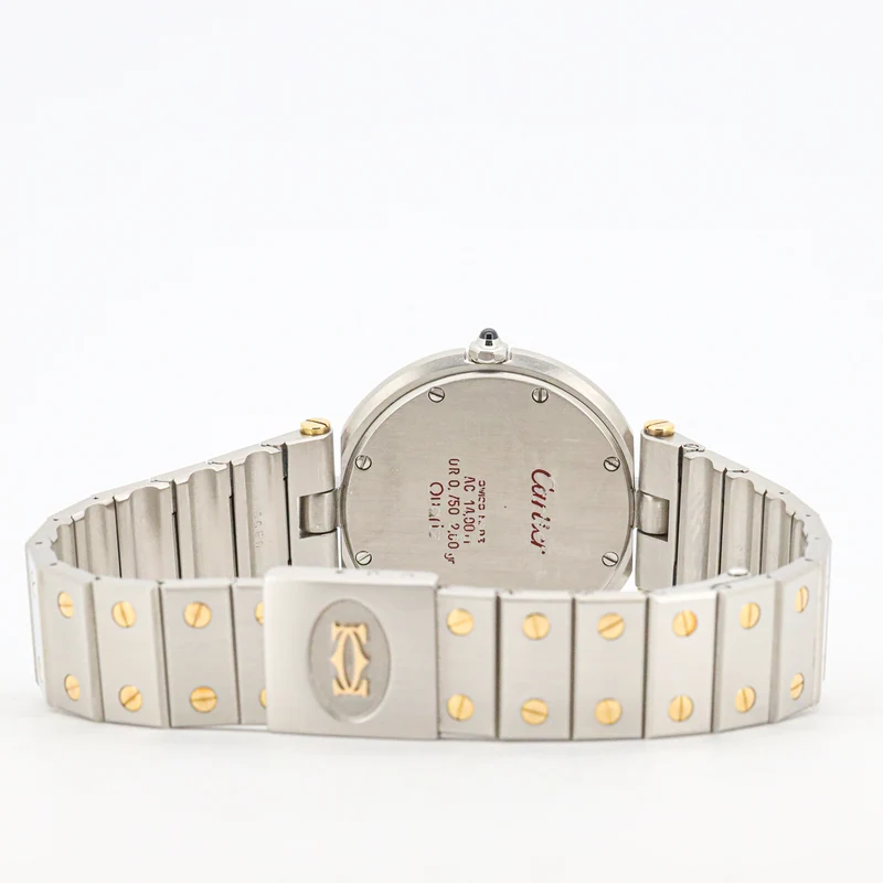 Cartier Santos Vendome 81912 33mm Stahl-Gold Quarz Dif 31853