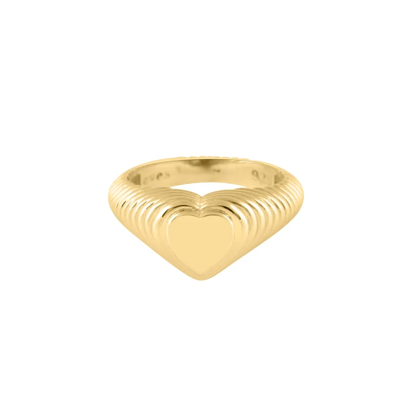 Plain Nora Heart Ring