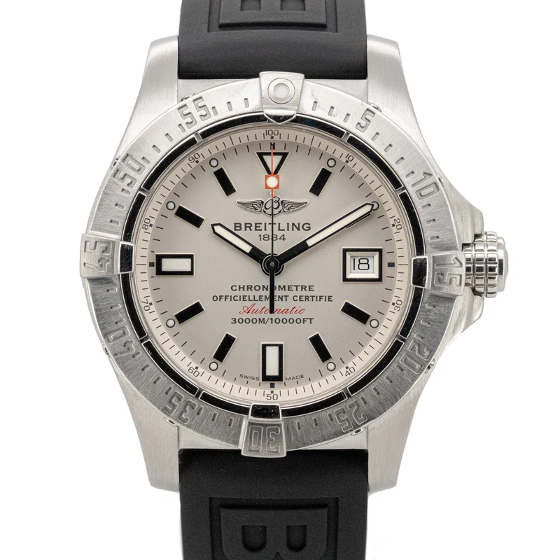Breitling Avenger Seawolf A17330 45mm Edelstahl Kautschuk Dif33464 X