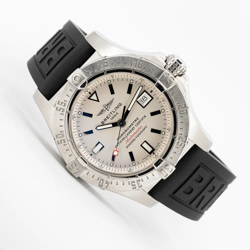 Breitling Avenger Seawolf A17330 45mm Edelstahl Kautschuk Dif33464 X