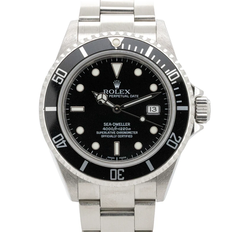 Rolex Sea-Dweller 4000 16600T 40mm Edelstahl No Holes 2008 Dif X