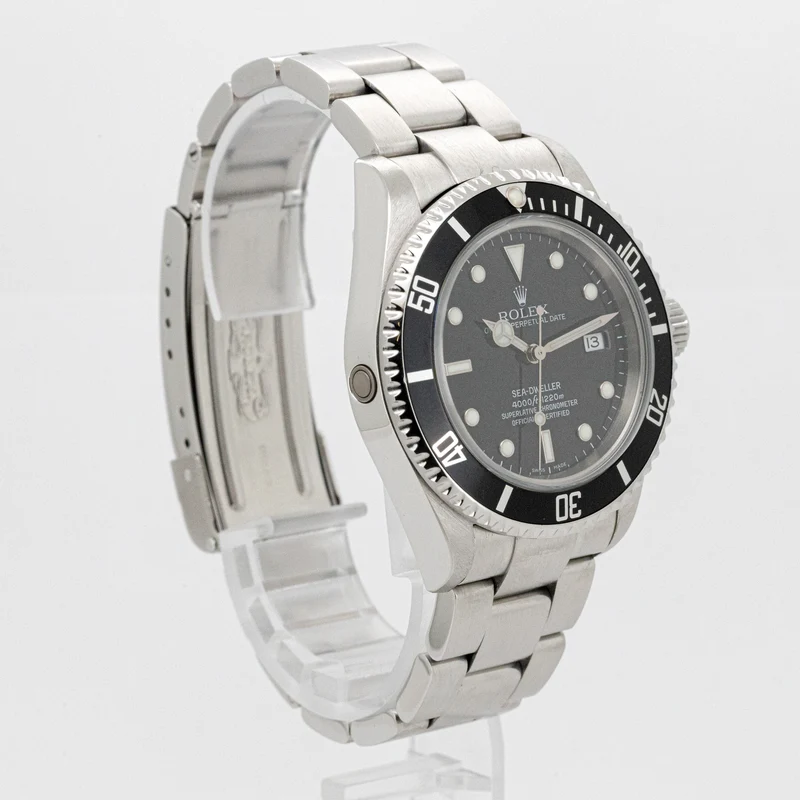 Rolex Sea-Dweller 4000 16600T 40mm Edelstahl No Holes 2008 Dif X