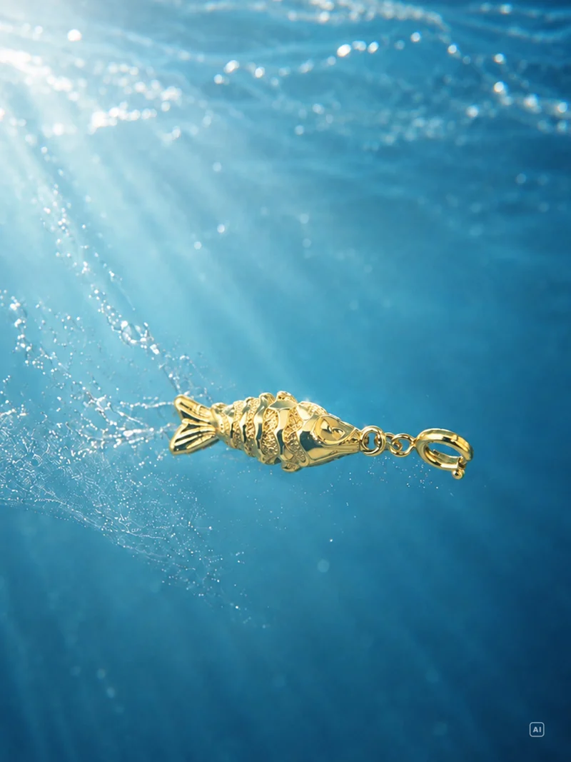 Coral Fish Ketten-Charm