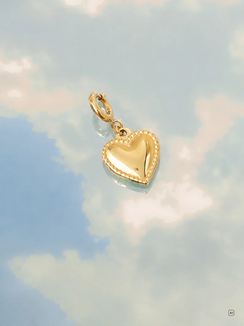 Warmth Heart Ketten-Charm