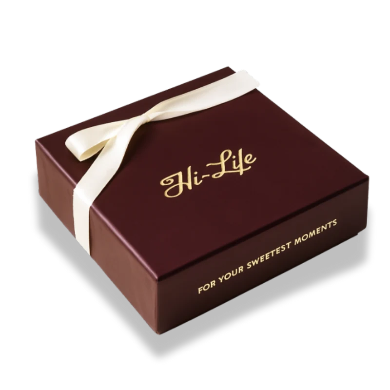 Große Geschenk Box Cherry Red