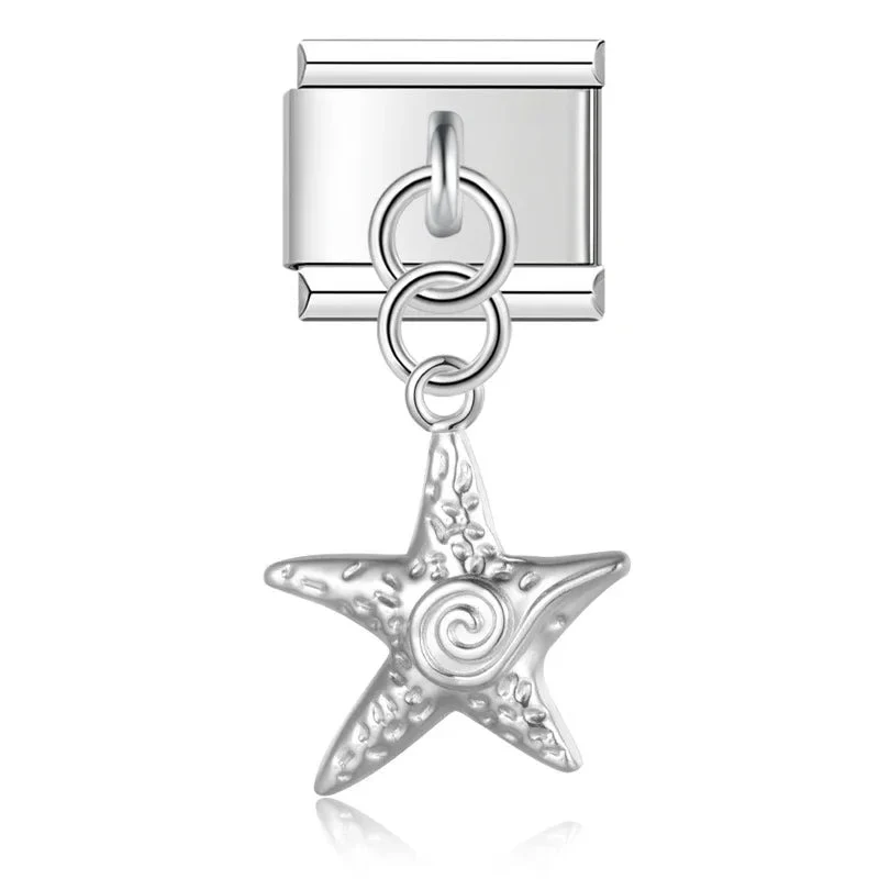 Seestern Anhänger Silber