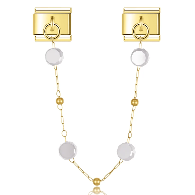 Runde Steine Charm-Kette