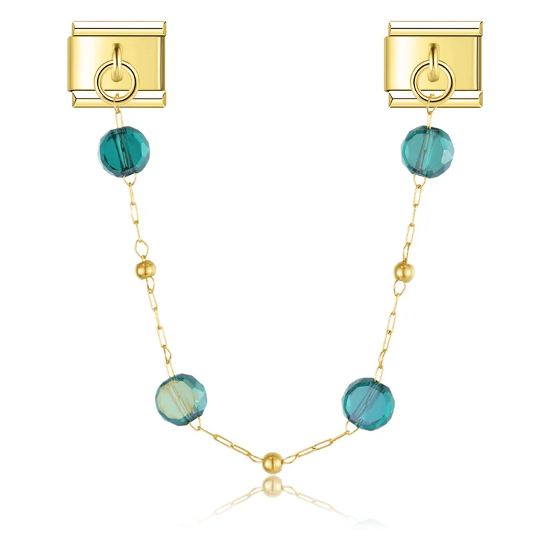 Runde Steine Charm-Kette