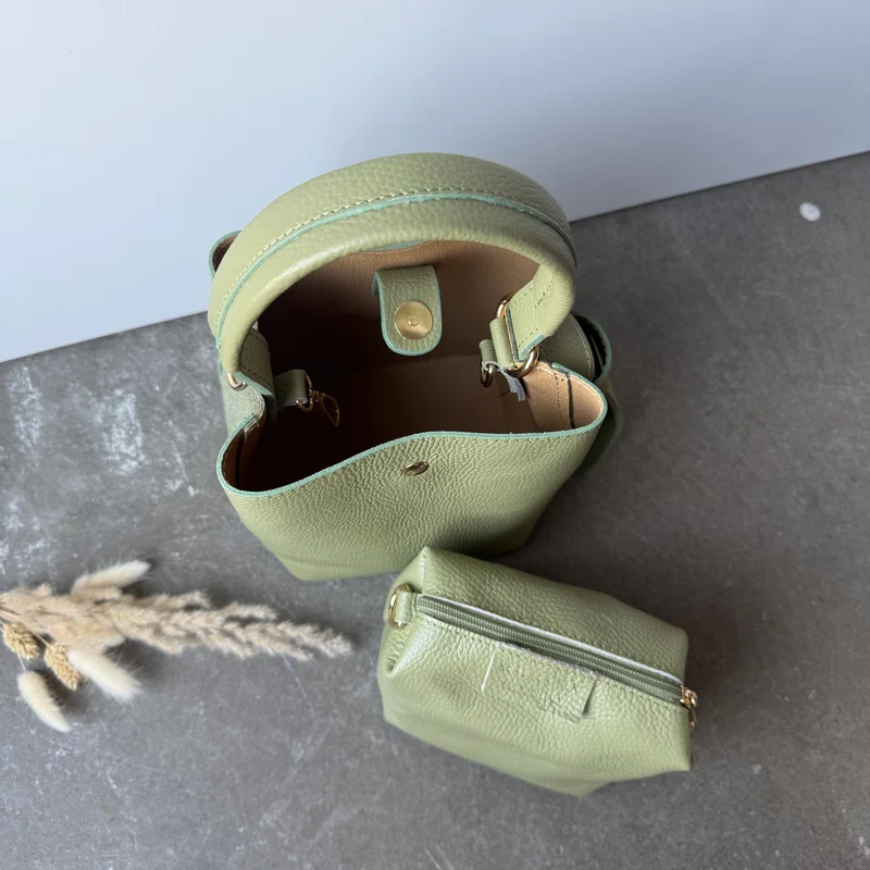 Molly De Luxe Tasche - Hell Olive