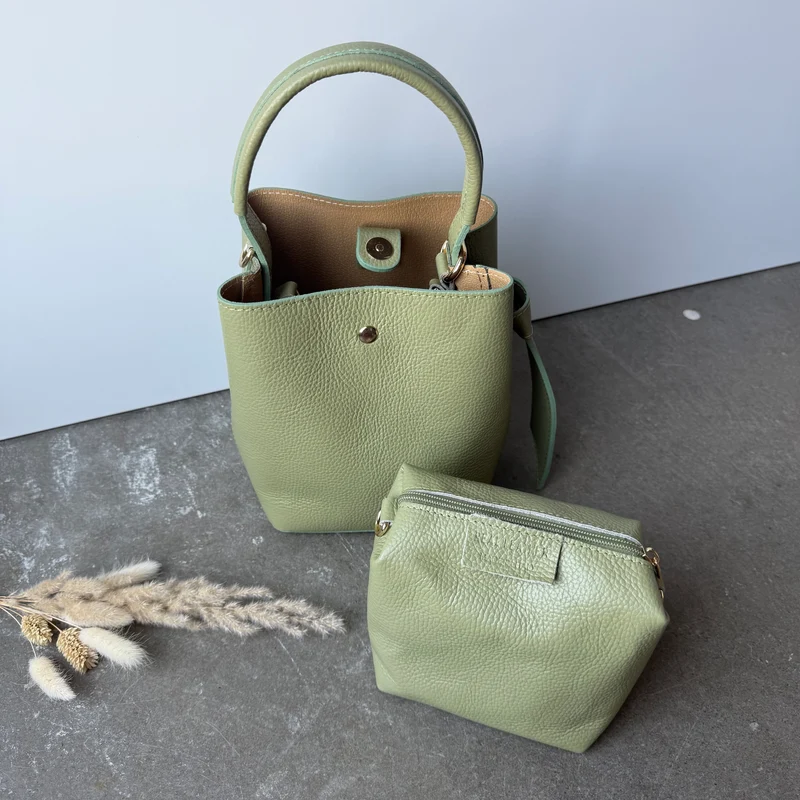 Molly De Luxe Tasche - Hell Olive