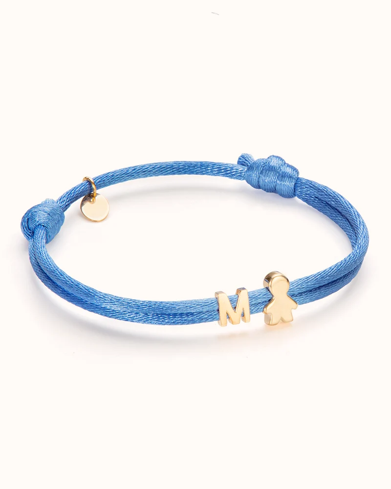 PROUD MOM Letter Armband - Verguld - Gepersonaliseerde Armband