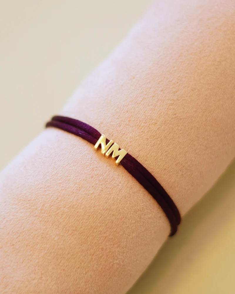 9k Letter Armband - Gepersonaliseerde Armband