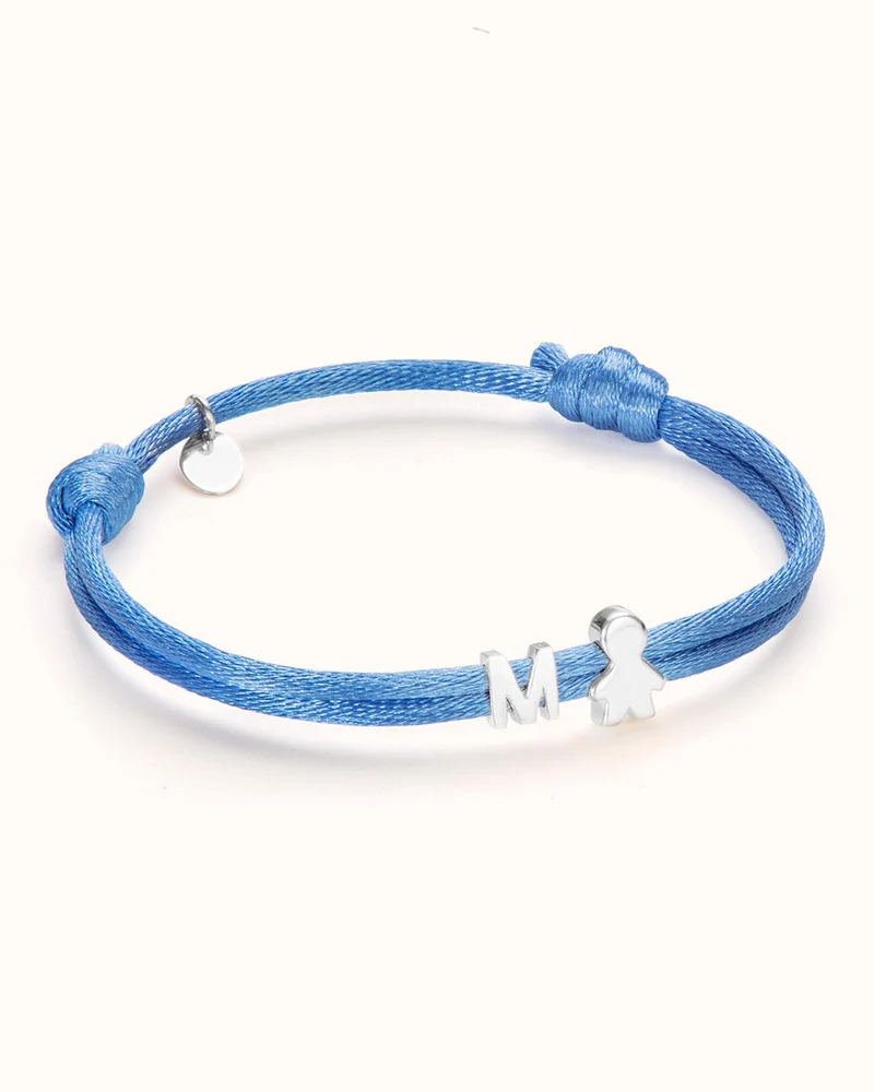 PROUD MOM Letter Armband - Zilver - Gepersonaliseerde Armband