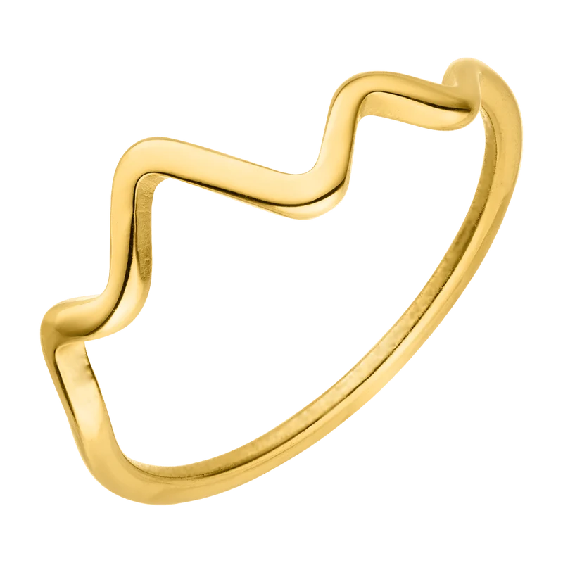 Nalu Ring | 18K vergoldet