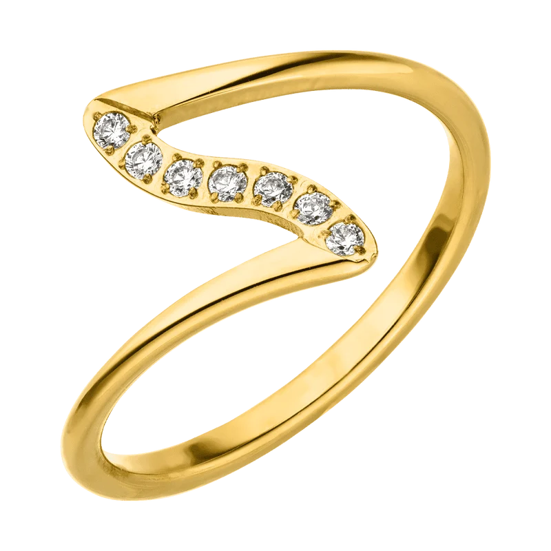Zama Ring | 18K vergoldet