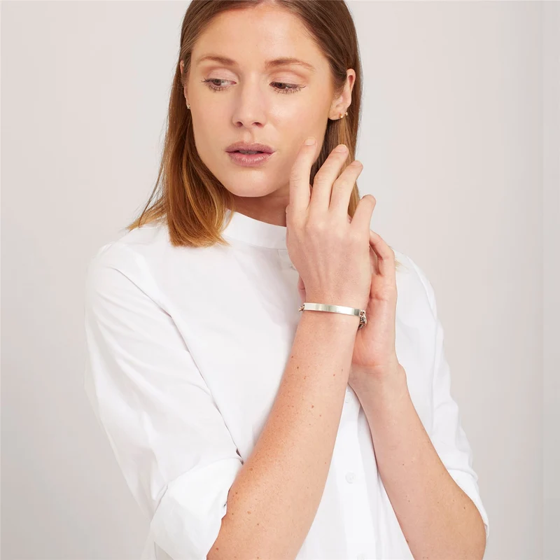 Twice as Nice Silber Armreif