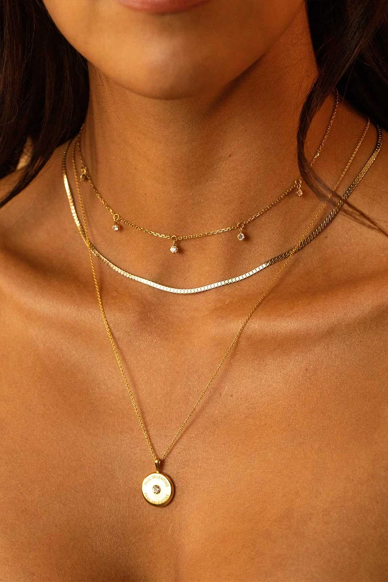 Sparkling Charm Necklace