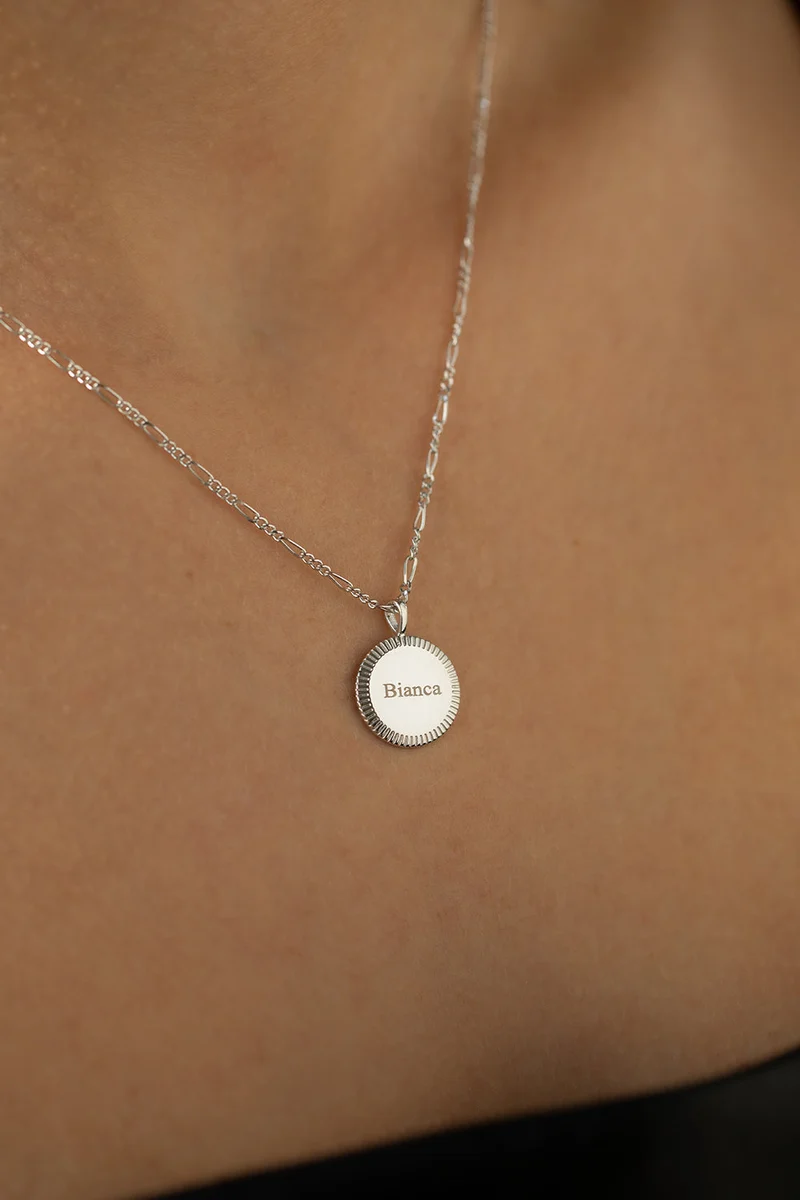 Engraving Necklace SunRay