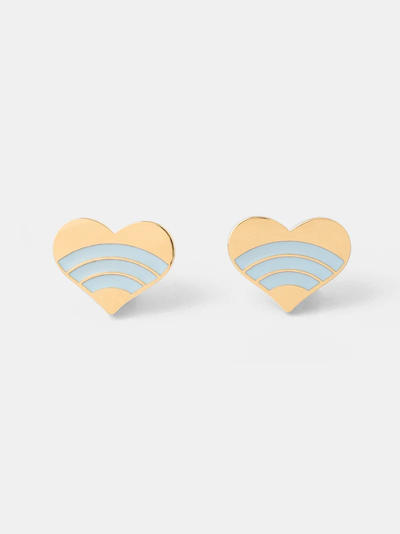 Seaside Heart Ohrringe