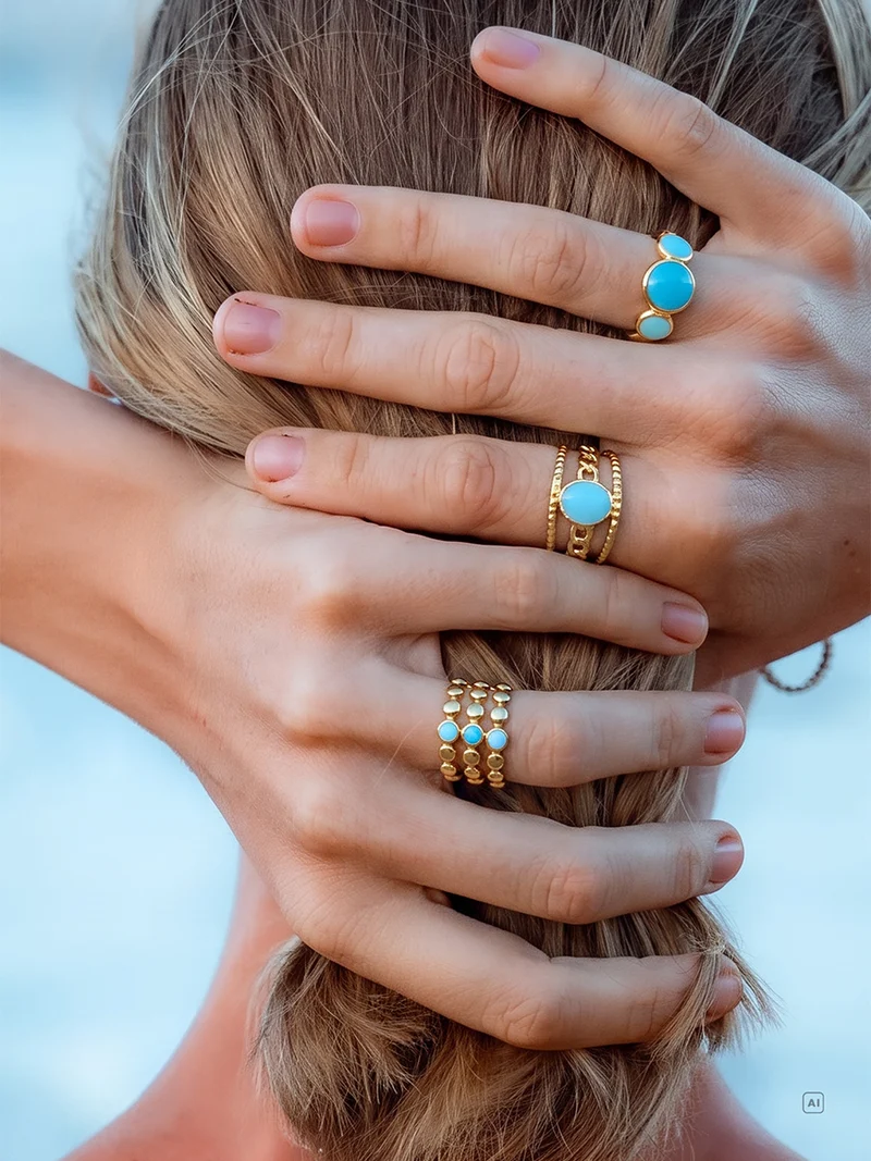 Triple Circle Ring