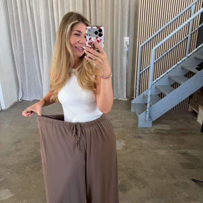 Basic Stoffhose - Taupe (XS-XXL)