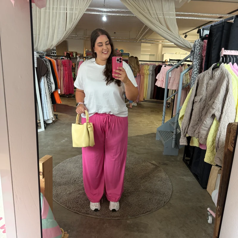 Basic Stoffhose - Pinky (XS-XXL)