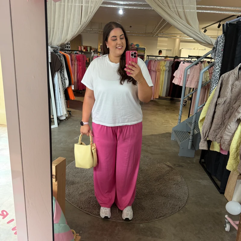 Basic Stoffhose - Pinky (XS-XXL)