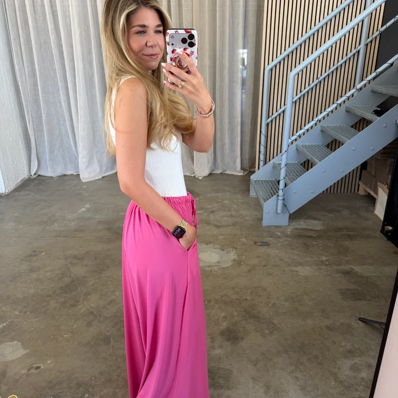 Basic Stoffhose - Pinky (XS-XXL)