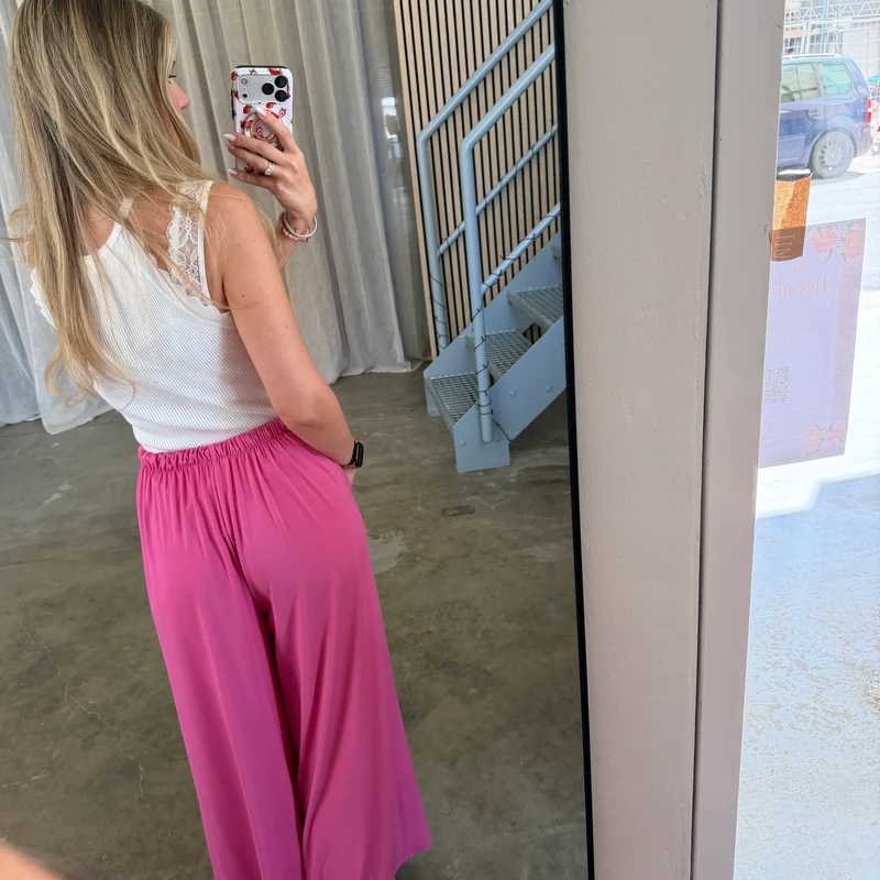 Basic Stoffhose - Pinky (XS-XXL)