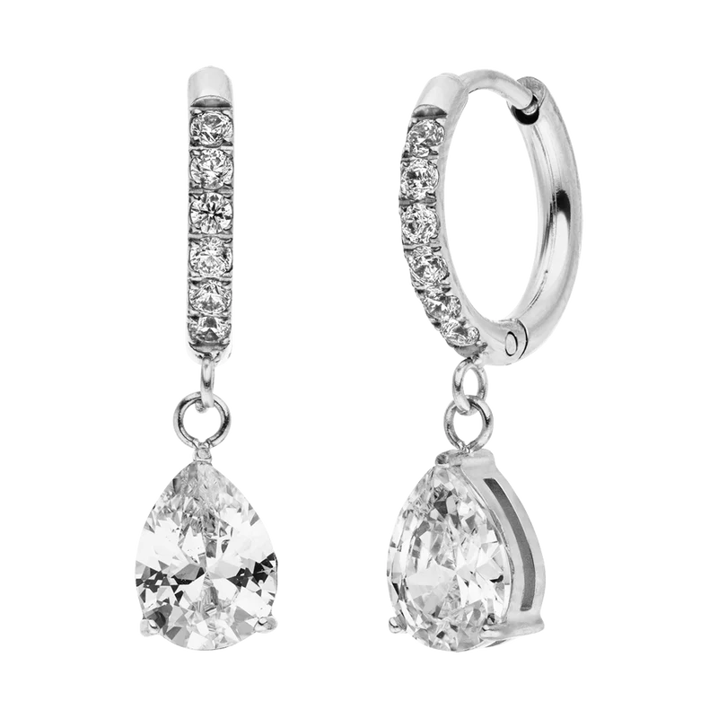 Tear Drop Ohrringe | 18K vergoldet