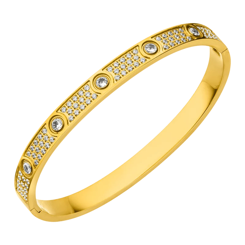 Arena Armreif | 18K vergoldet