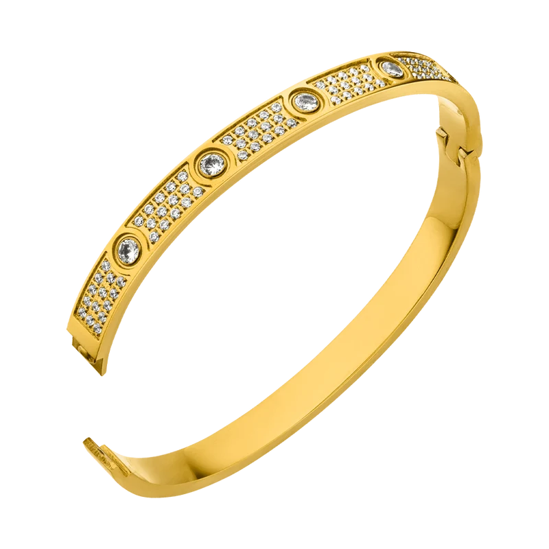 Arena Armreif | 18K vergoldet
