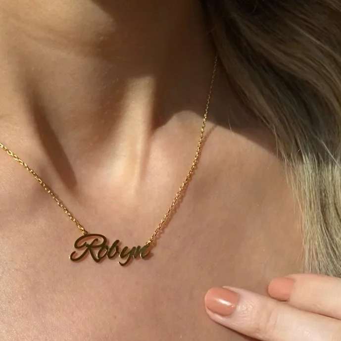 Name Necklace Script